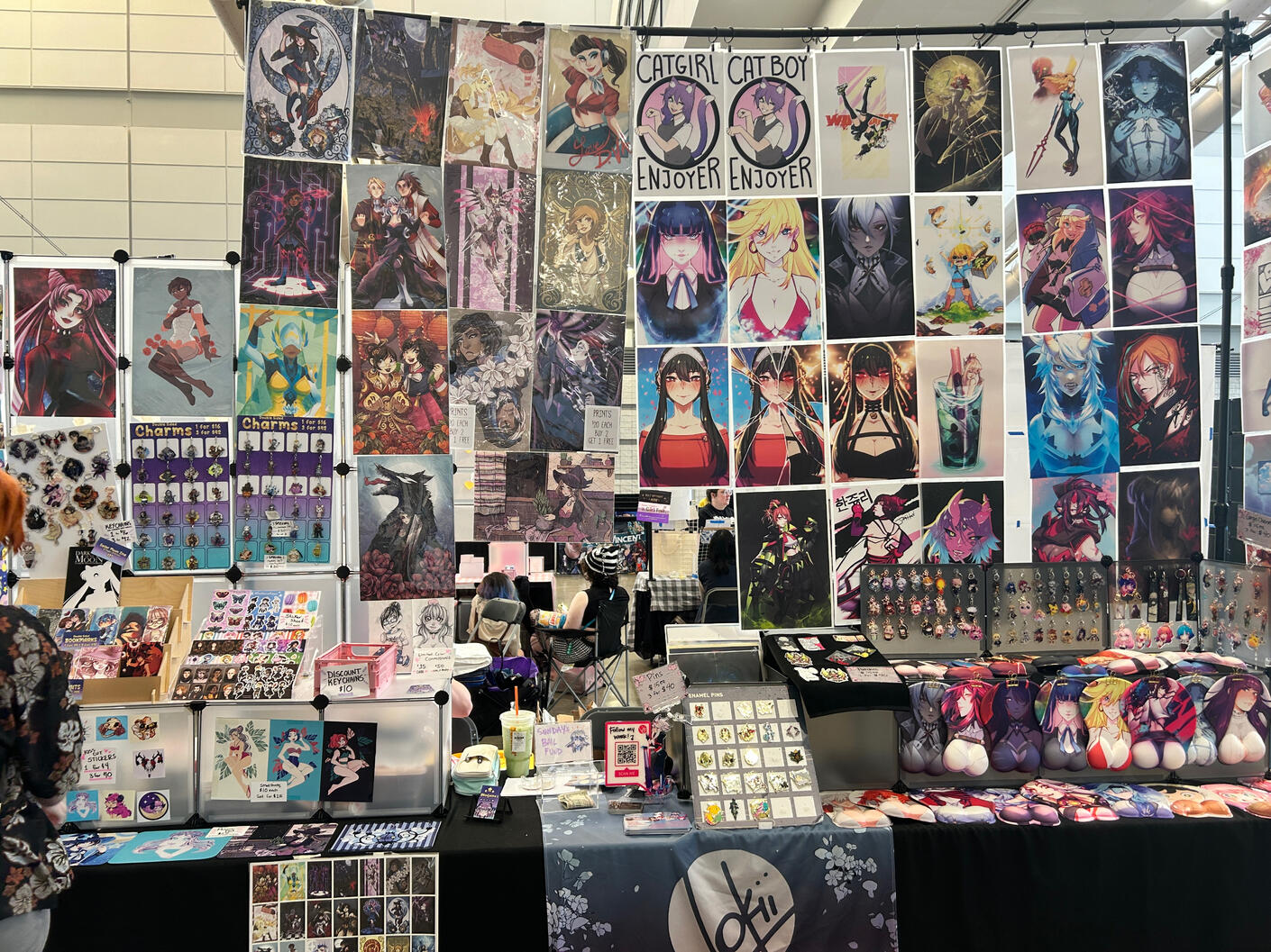 Tekko 2024 - shared table with Nadjacha