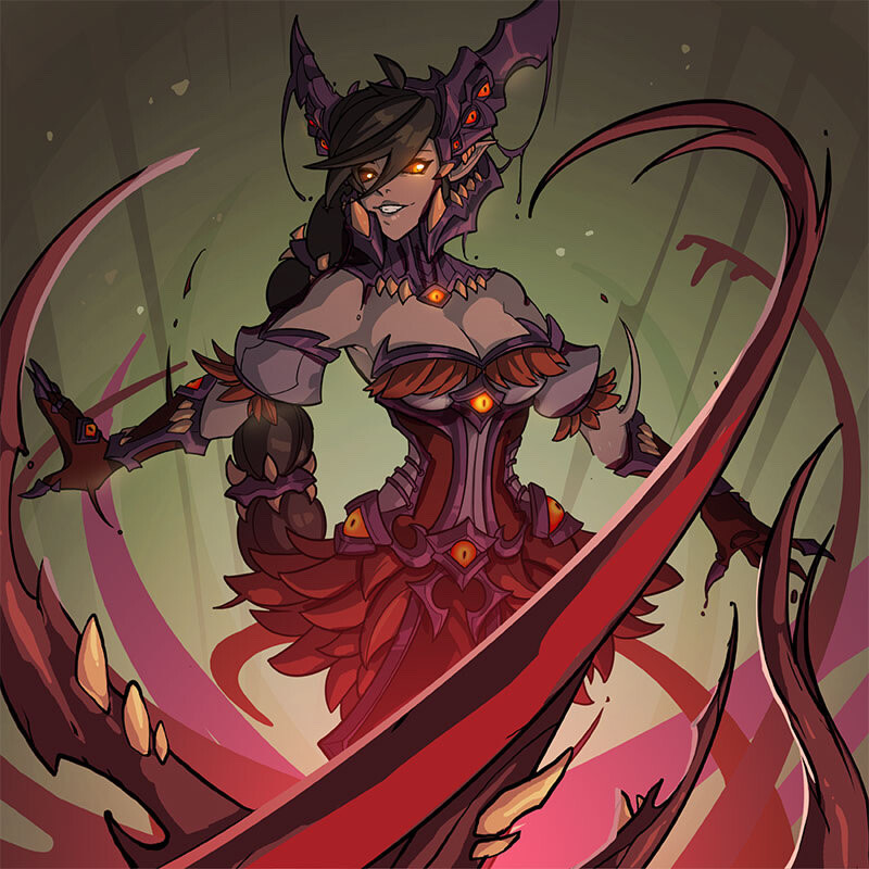 Paladins - Vora Card Art (Final edit by Casey Edwards)