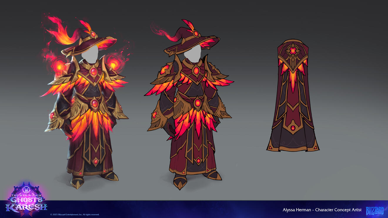 World of Warcraft - 11.2 - Ghosts of Karesh - Mage Raid Set