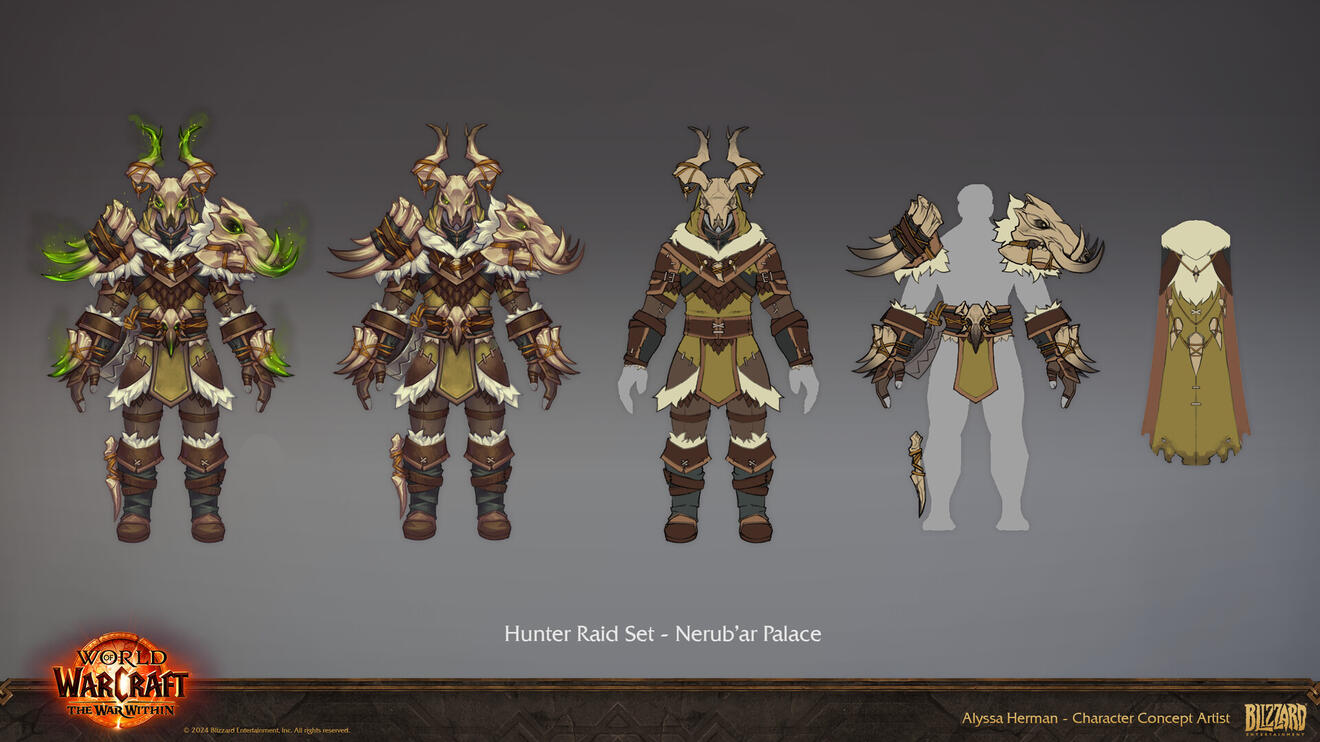 World of Warcraft - 11 - The War Within - Hunter Raid Set