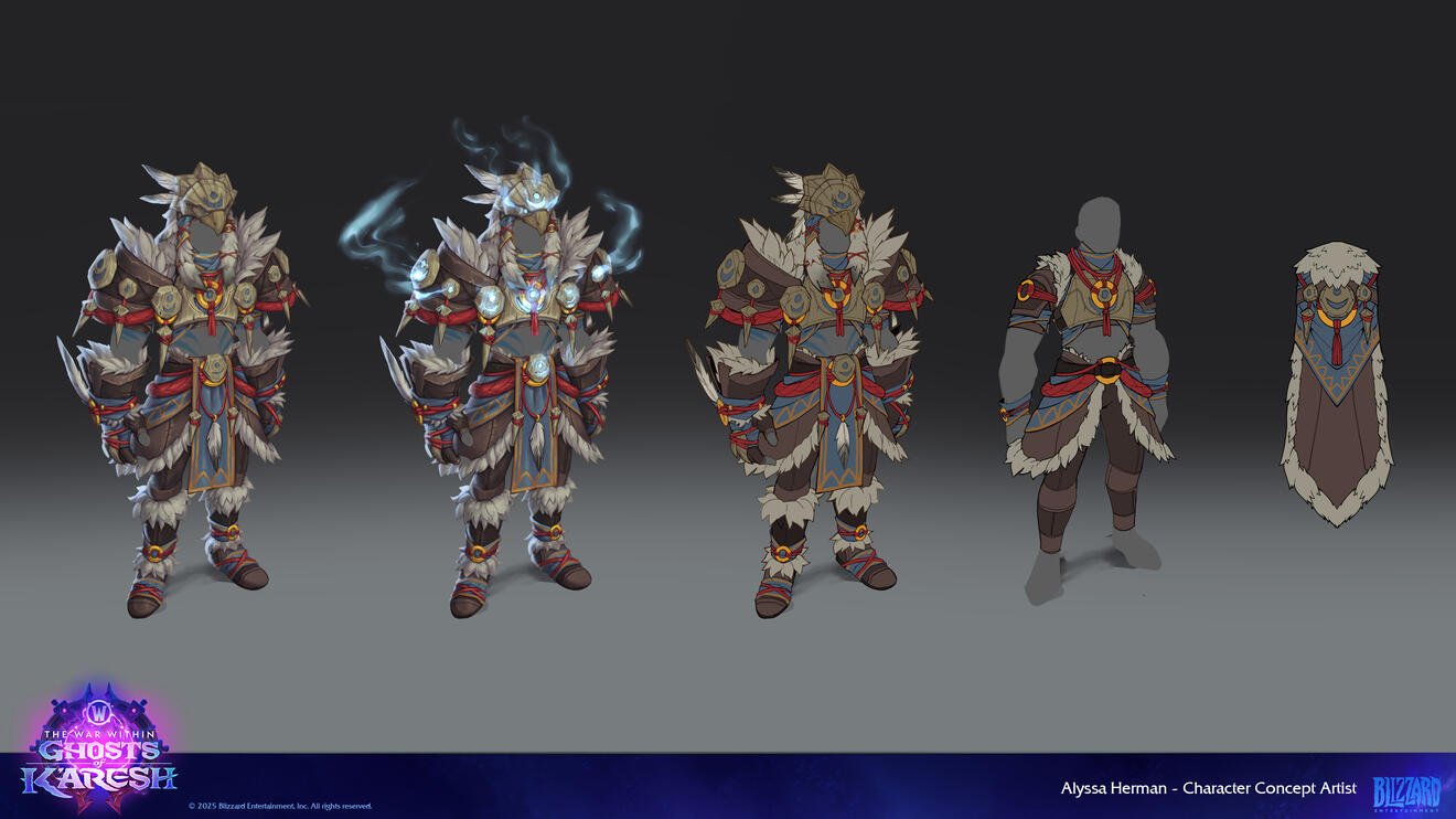 World of Warcraft - 11.2 - Ghosts of Karesh - Druid Raid Set