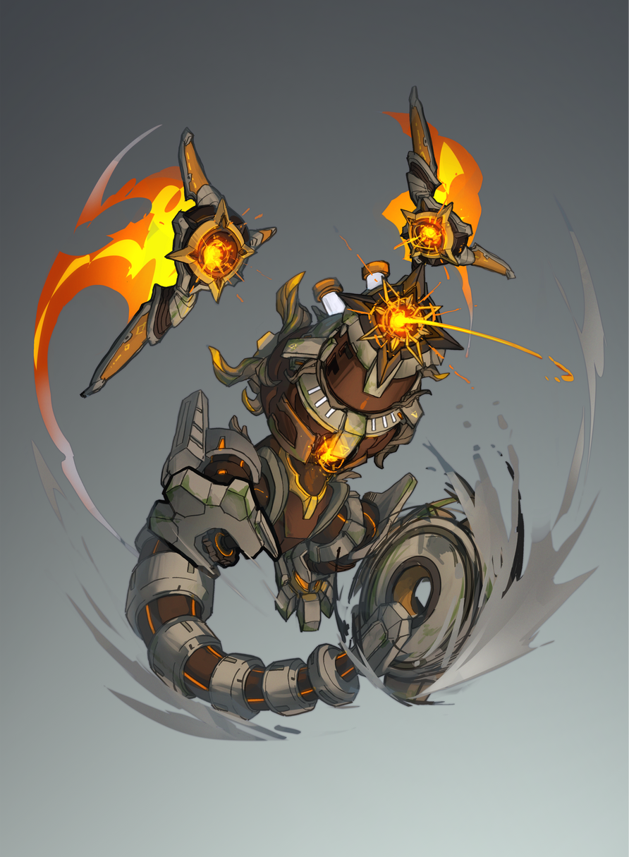 Genshin Tarot - Aeonblight Drake