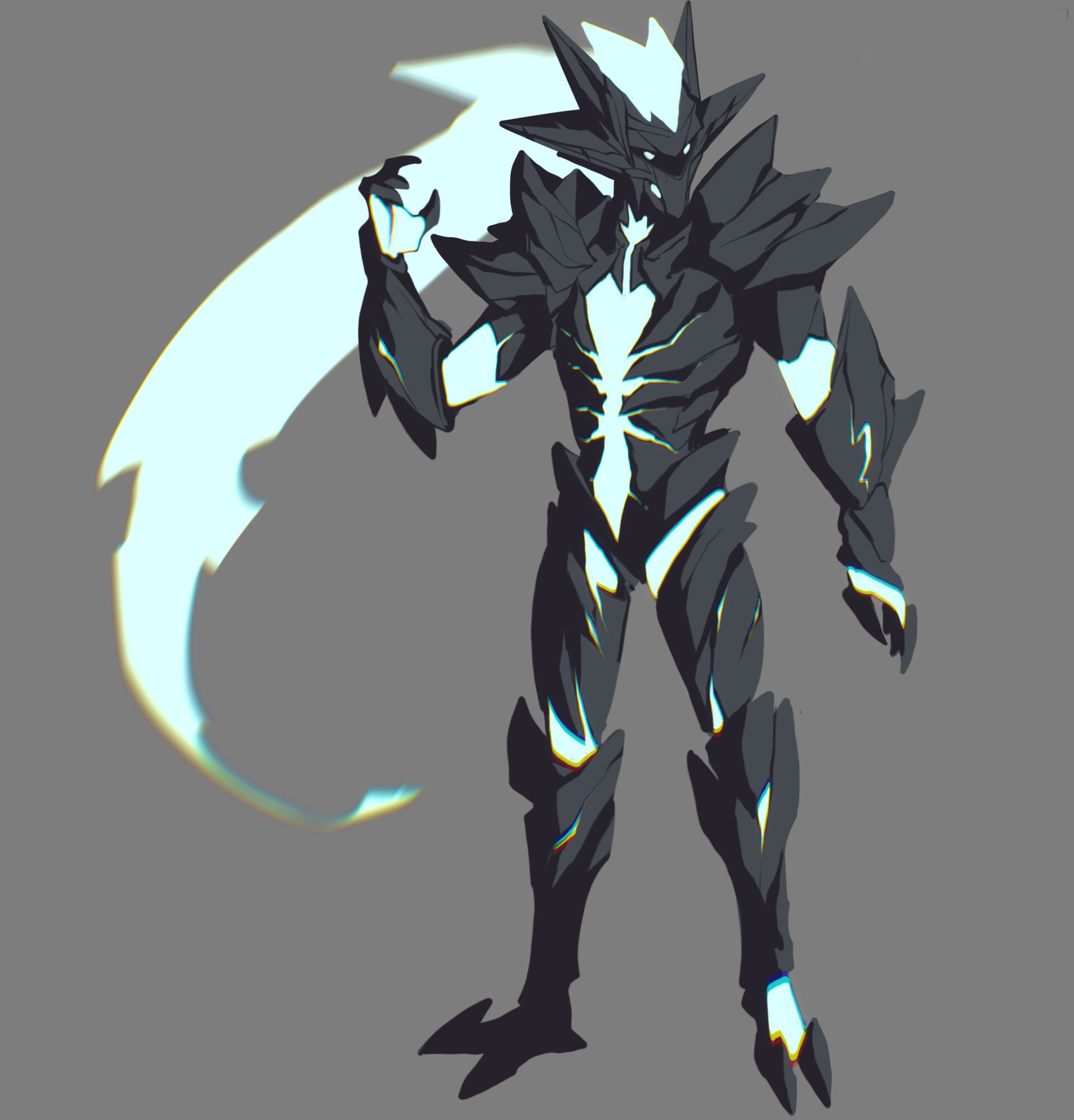 "knight" creature - collaboration with Gary Tanaka