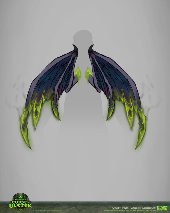 World of Warcraft - 12.1 - Curse of Ula'Tek - Wings (Delves Reward)