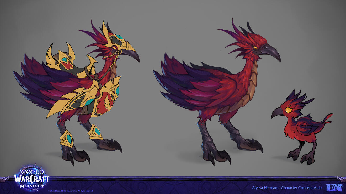 World of Warcraft - 12 - Midnight - Hawkstriders