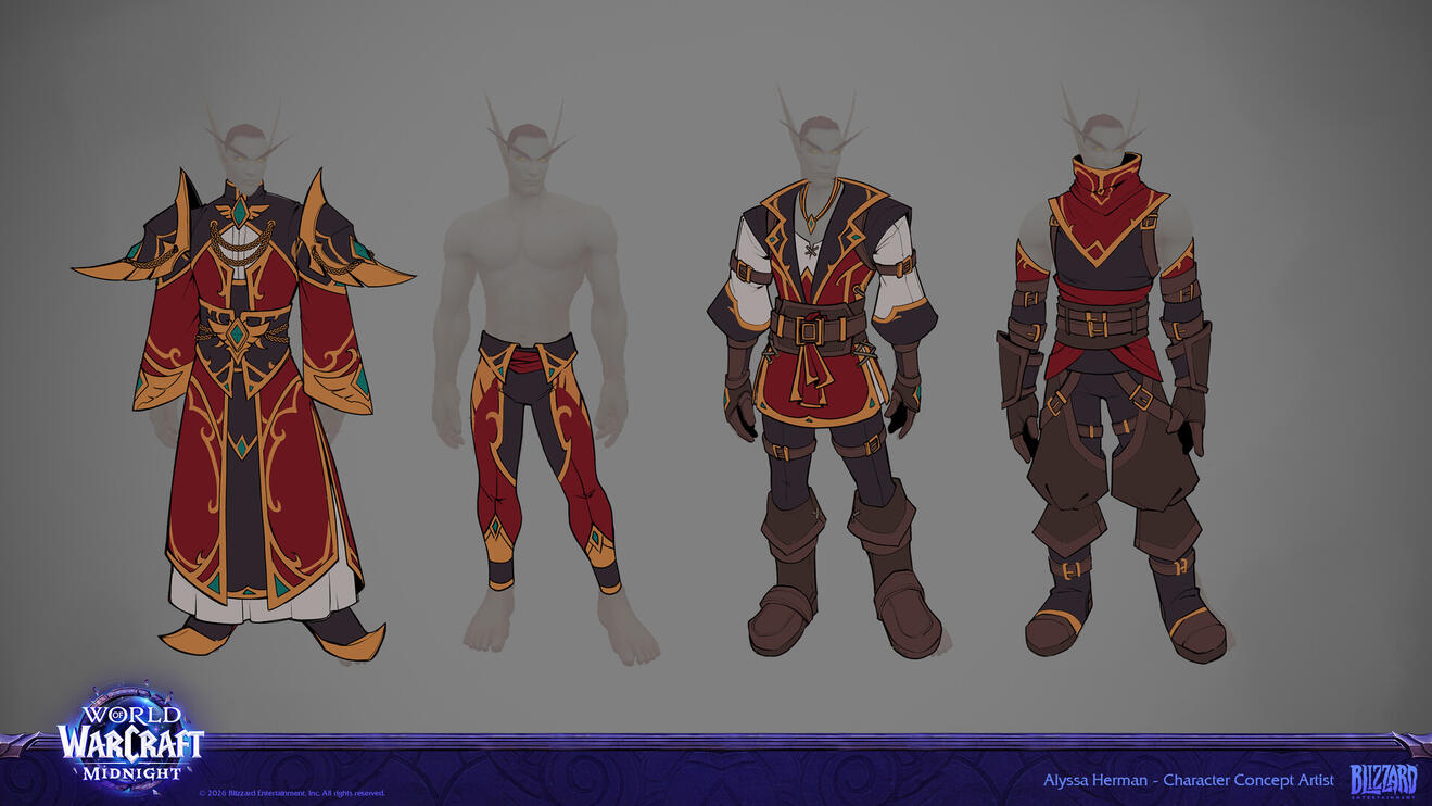 World of Warcraft - 12 - Midnight - Blood Elf Attire (Masculine)